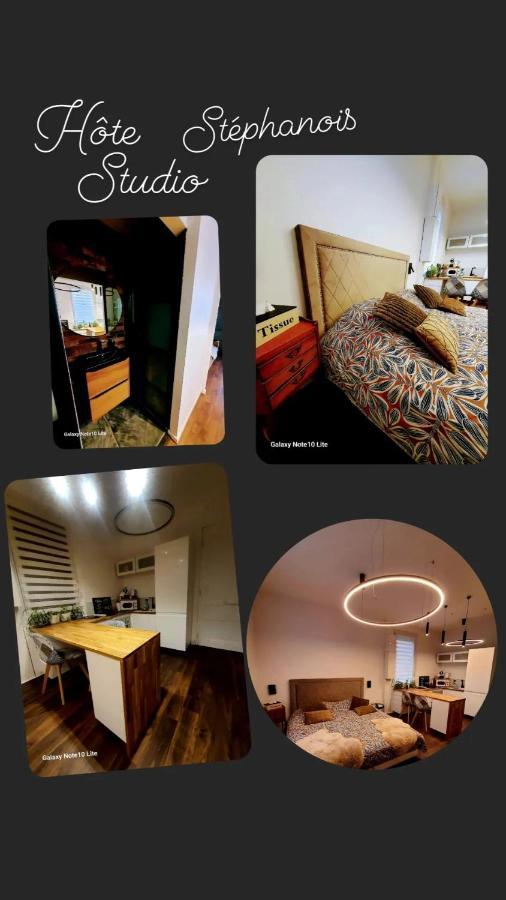 Hote Stephanois Studio, Parking& Borne Electrique แซงต์-เอเตียน ภายนอก รูปภาพ